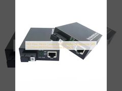 BIDI-Fibermediakonverter 10/100Mbps Einzelmodus SMF TX1310nm/RX1550nm Simplex SC 20KM