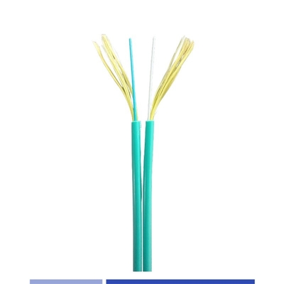 kaufen Innenfaseroptisches Kabel ZipCord Duplex OM3 50/125um LSZH-Mantel 2,0 mm leicht on-line-Fertigung