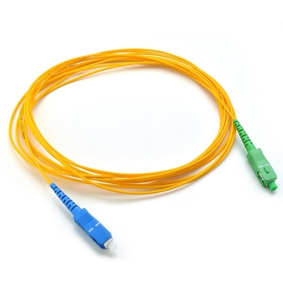 kaufen SC/UPC-SC/APC Simplex Fiber Optic Patch Cord LSZH Jacket 2mm Einzelmodus Fiber Jumper on-line-Fertigung