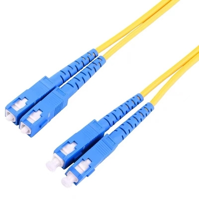 kaufen SC/UPC-SC/UPC Einzelmodus-Duplex-Faseroptik-Pflasterkabel LSZH 2,0 mm on-line-Fertigung