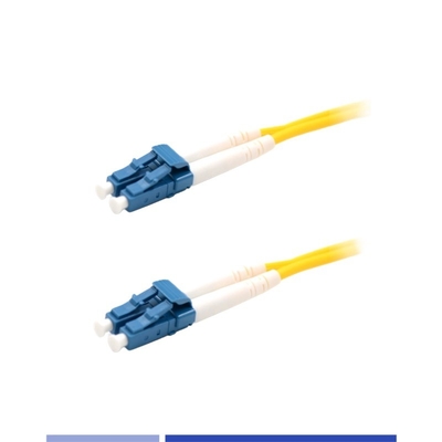 kaufen Einzelmodus LC UPC Patch Cord Duplex LSZH 3m Glasfaserpatch Cord on-line-Fertigung