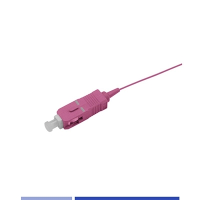 kaufen Korrosionsbeständig SC UPC Multimode OM4 SC Pigtail 125um LSZH 1m Pigtail on-line-Fertigung