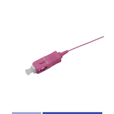 Kaufen SC UPC Multimode OM4 Glasfaser Pigtail LSZH 1m on-line-Fertigung