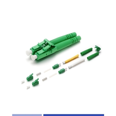 kaufen LC APC SingleMode Fiber Connector Duplex mit 3,0 mm Boot on-line-Fertigung