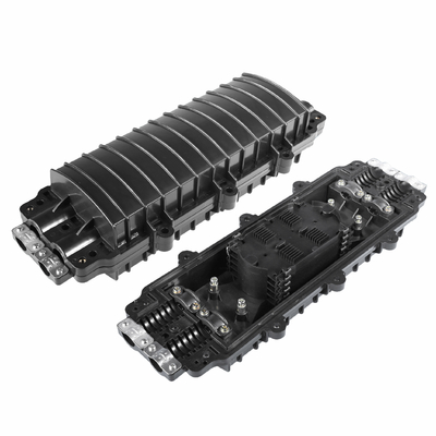 kaufen Horizontale Faser Splice Schließung 96F Hohe Kapazität 24 Fiber Aerial Splice Case on-line-Fertigung