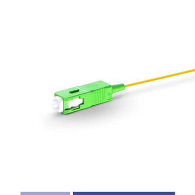 Kaufen SC/APC Singlemode OS2 Glasfaser-Pigtail LSZH-Mantel 1m on-line-Fertigung
