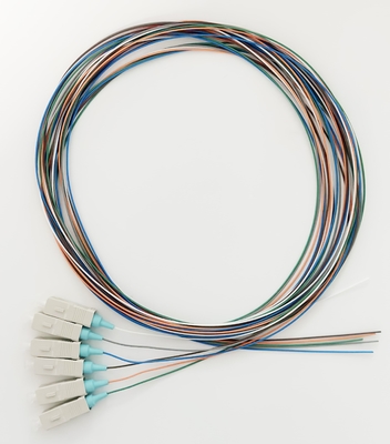 kaufen LSZH 1m 6 Fasern OM3 Faser Pigtail SC UPC 50/125 Wasserboot Leichtgewicht on-line-Fertigung