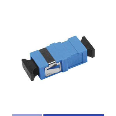 kaufen Glasfaser-Adapter Einzelmodus-SC/UPC-Simplex-Optische Kopplung ohne Flansche Blau on-line-Fertigung
