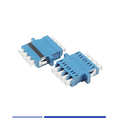 kaufen LC UPC Single-Mode-Faser-Adapter Einfach installiert mit Flansche Blau on-line-Fertigung