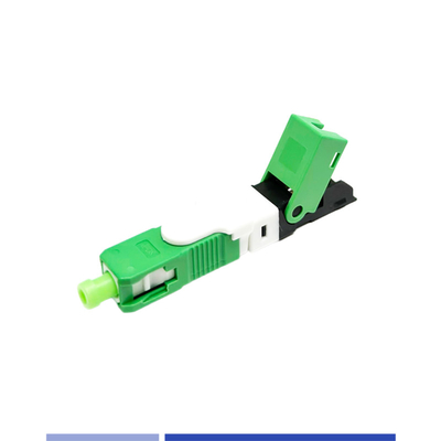 kaufen SC APC Single-Mode Faser-Schnellanschluss hohe Genauigkeit für FTTH-Lösung on-line-Fertigung