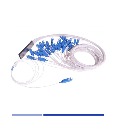 kaufen Mini-Module Glasfaser-PLC-Splitter Blocklos SC/UPC Einzelmodus 900μM 1x16 on-line-Fertigung