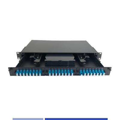 kaufen 1U Glasfaserpatch-Panel 24 Port LC Duplex 19