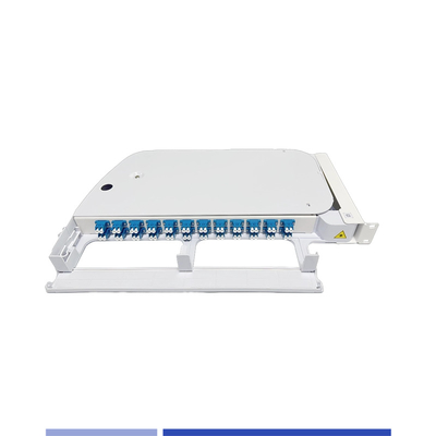 kaufen 12 Port 24 Fiber Patch Panel Rotary ABS Kunststoff 19 