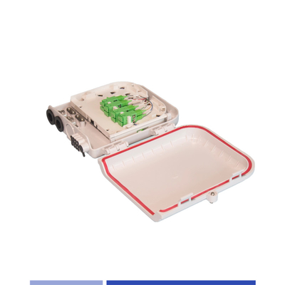 kaufen 8 Port Glasfaserverteilungskasse LC/SC Glasfaser Endkiste Wandmontage Kompakt on-line-Fertigung
