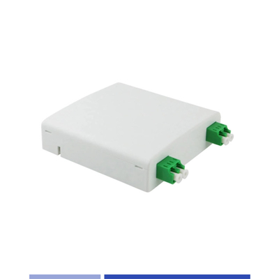 kaufen LC/SC Adapter Glasfaserverteilungskasse 2 Kern 2 Port Innenfaserabschlusskasse on-line-Fertigung