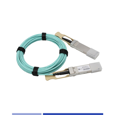 kaufen 100G AOC Aktivoptisches Kabel QSFP28 bis QSFP28 OM4 Kabel 3m LSZH Jacket on-line-Fertigung