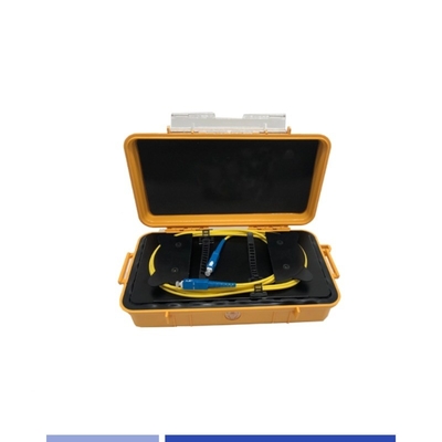 kaufen OTDR-Faser-Startkabelbox Einzelmodus SC UPC 1000M Glasfaser-Startkabelbox on-line-Fertigung
