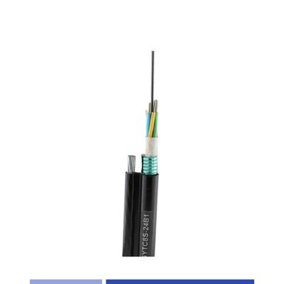 kaufen 48-Kern-Faseroptikkabel Einzelmodus 9/125um mit Stahldrahtmessenger PE GYTC8S on-line-Fertigung