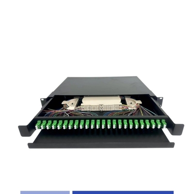 kaufen 24 Port LC/APC Duplex 1U Glasfaser-Patch-Panel 19