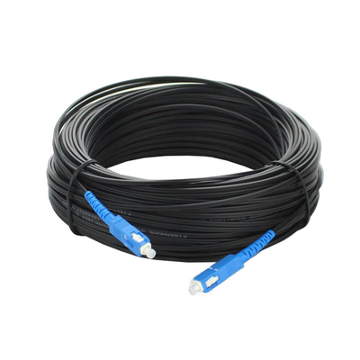 Einzelmodus FTTH Drop Patch Cord SC UPC G657A1 Simplex LSZH 3m Hohe Festigkeit