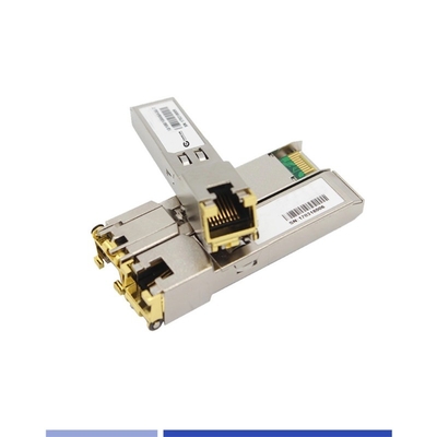 10GBASE-T 10G Kupfertransceiver RJ45 30m SFP Ethernet Modul Korrosionssicher