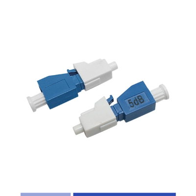 Wasserdichtes LC UPC-Dämpfer Einzelmodus 5dB Einfache Installation Sicherheitsbetrieb