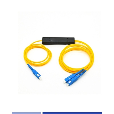 ABS Modul 1x2 PLC Splitter SC UPC Einzelmodus 2,0 mm Faserstrahlsplitter